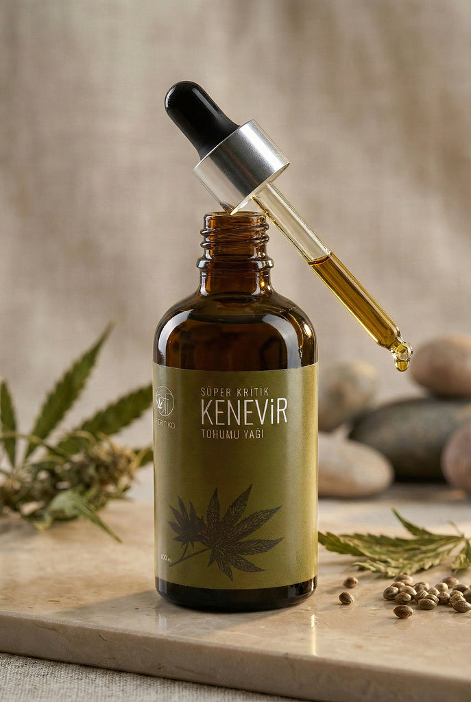 Fortiko Süper Kritik CO2 Kenevir Tohumu Yağı (100ml)
