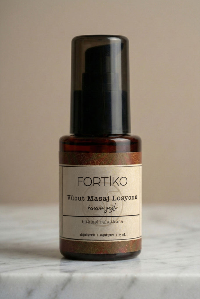 Fortiko Kenevir & Kuyruk Yağı: Yüz & Dekolte Balsamı-Hint Yağı Özlü